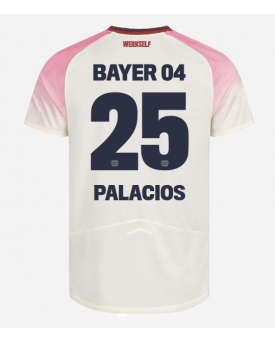 Billige Fotballdrakt Bayer Leverkusen Exequiel Palacios #25 Replika Bortedrakt 2025-26 Kortermet Billige Fotballdrakt Bayer Leverkusen Exequiel Palacios #25 Replika Bortedrakt 2025-26 Kortermet